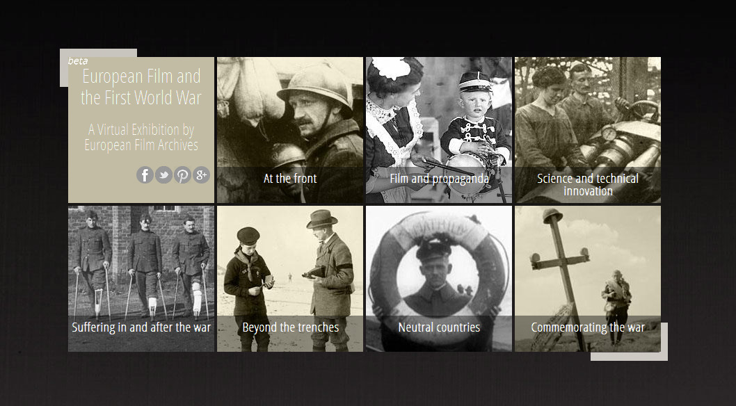 European Film and the First World War